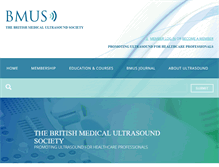 Tablet Screenshot of bmus.org